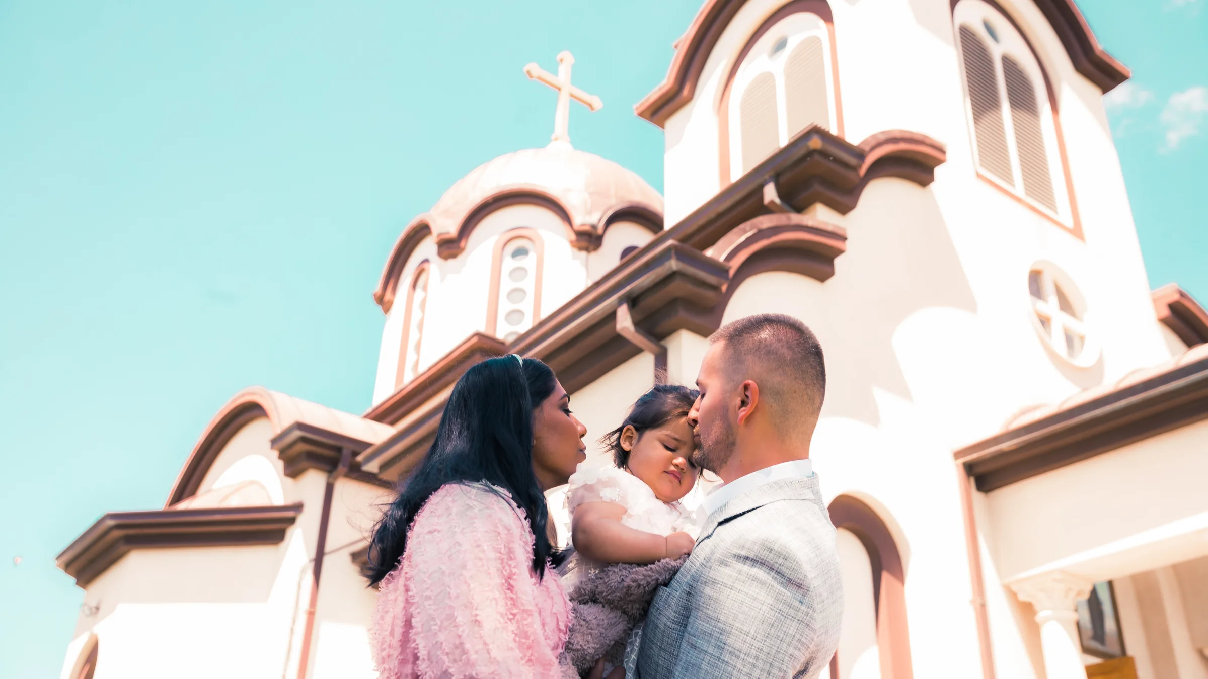 Christening ceremony inside a Melbourne church photographed by Royale Photography
