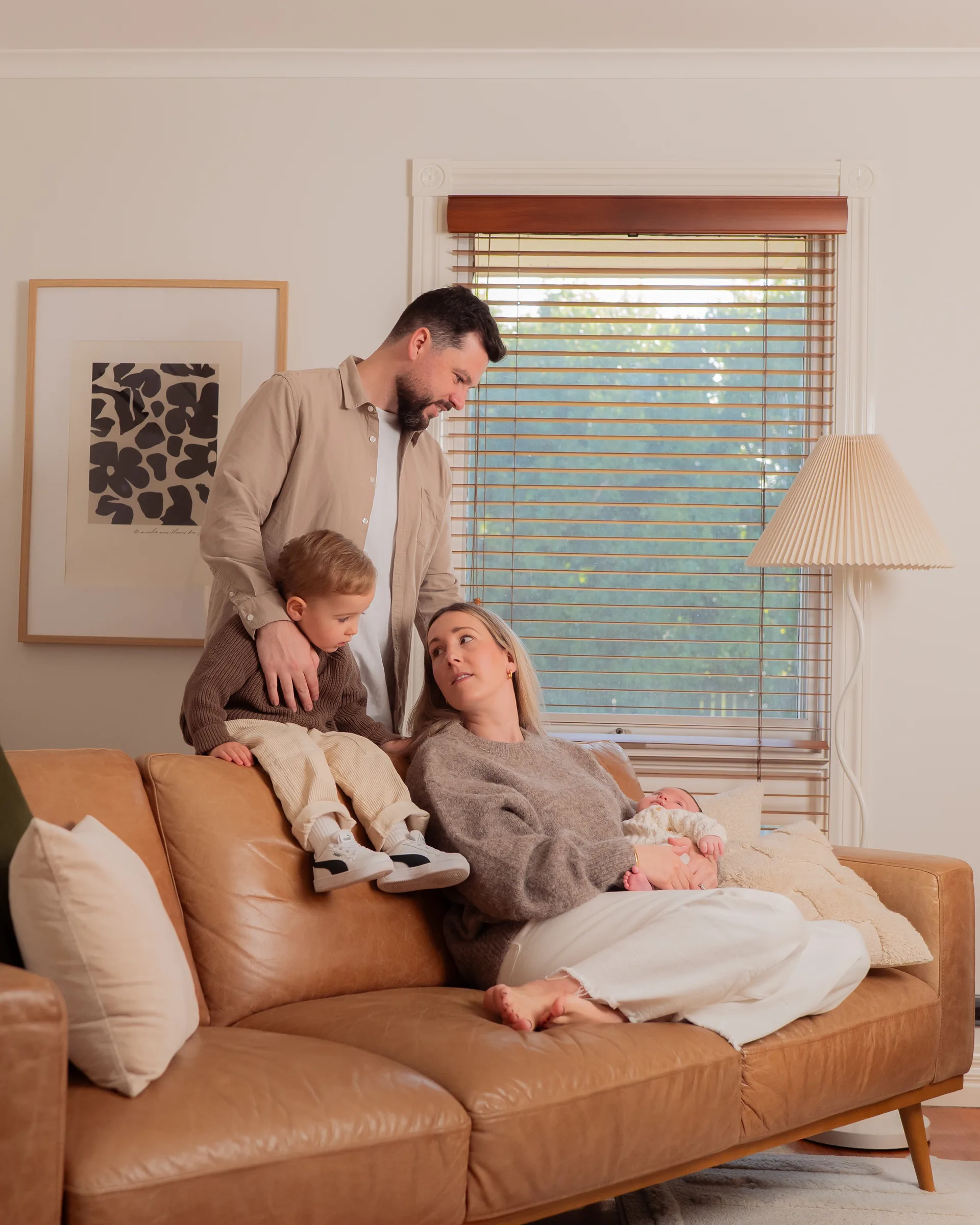 Documentary family photography at home in Melbourne by Royale Photography